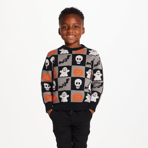 kids-graphic-sweater-spooky-sqaures Sophia's Style-5