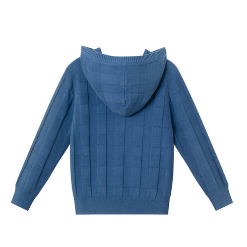 kids-hooded-sweater-blue-checkered Sophia's Style-5