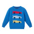 kids-sweater-blue-race-car Sophia's StyleSweaters-1