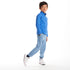 kids-quarter-zip-stripe-pullover-blue-stripe Sophia's Style-4