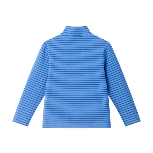 kids-quarter-zip-stripe-pullover-blue-stripe Sophia's Style-5