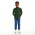 kids-diamond-quilted-quarter-zip-pullover-green Sophia's Style-3