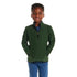 kids-diamond-quilted-quarter-zip-pullover-green Sophia's Style-2