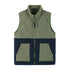 kids-mixed-media-sherpa-vest-green Sophia's StyleVest-1