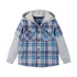 kids-twofer-hoodie-blue-plaid Sophia's StyleButton Down Shirt-1