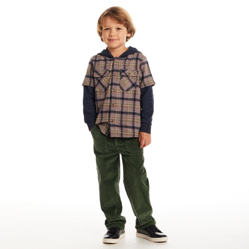 kids-twofer-hoodie-brown-plaid Sophia's Style-2