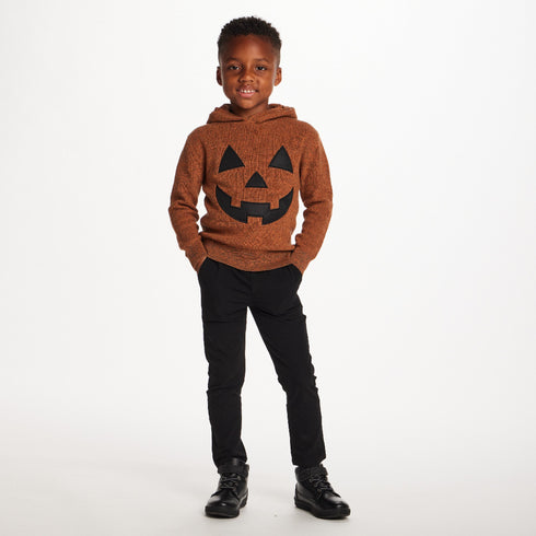 kids-hooded-sweater-orange-pumpkin Sophia's Style-3