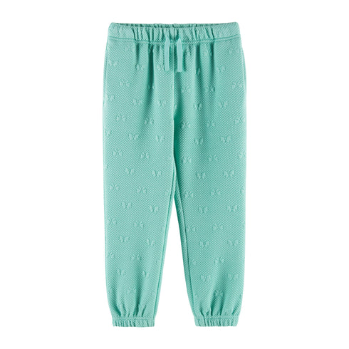 kids-embossed-lounge-set-aqua-bows Sophia's Style-6