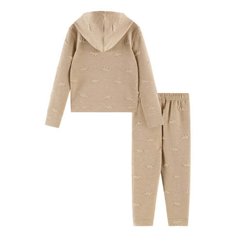 kids-embossed-lounge-set-taupe-bear Sophia's Style-5