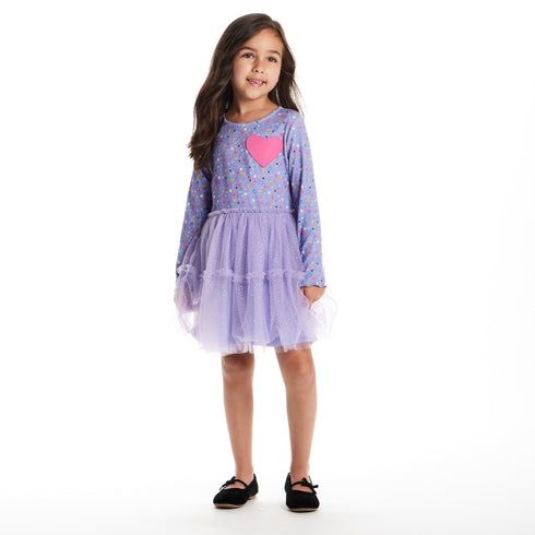 kids-printed-rib-knit-dress-purple-hearts Sophia's Style-2