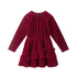 kids-red-velvet-asymmetrical-tiered-dress-red-checkered Sophia's StyleDress-1