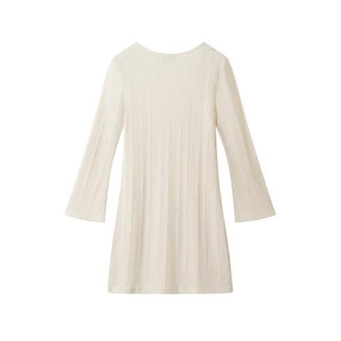 big-kids-lurex-bell-sleeve-dress-cream-lurex Sophia's Style-4