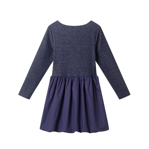 big-kids-rib-jersey-drop-waist-bubble-dress-navy Sophia's Style-2