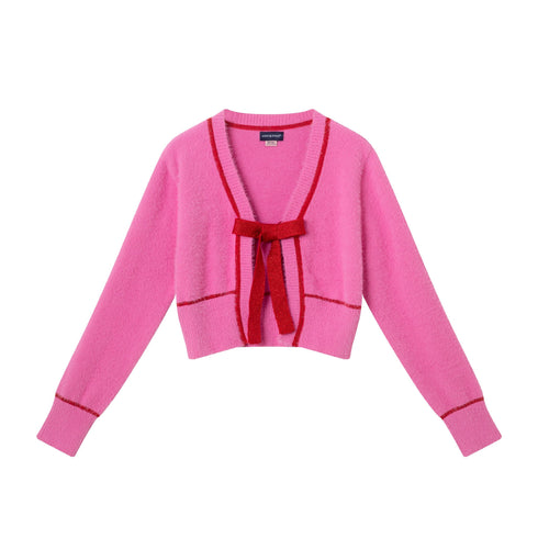 big-kids-cardigan-sweater-with-bow-pink-eyelash Sophia's StyleSweaters-1