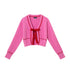 big-kids-cardigan-sweater-with-bow-pink-eyelash Sophia's StyleSweaters-1
