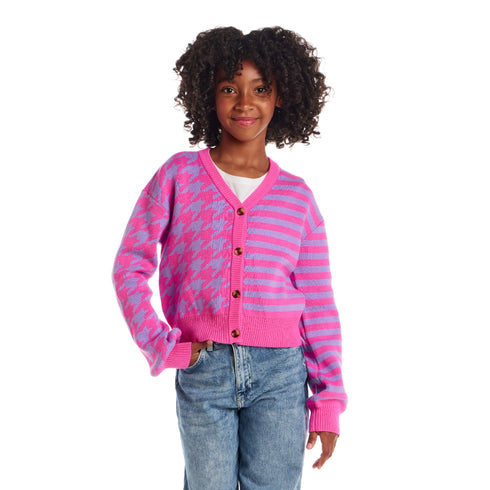 big-kids-stripe-cardigan-pink-houndstooth Sophia's Style-5