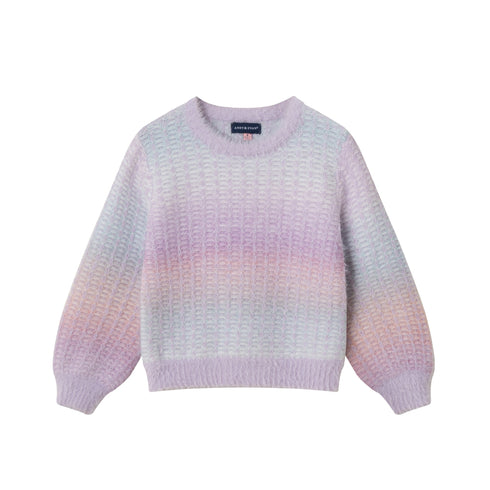 kids-ombre-sweater-lavender Sophia's StyleSweaters-1