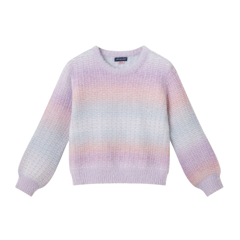 big-kids-ombre-sweater-purple-lavender Sophia's StyleSweaters-1