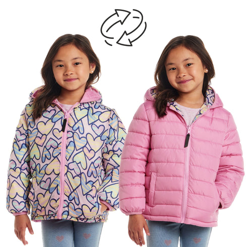kids-printed-reversible-puffer-jacket-pink-hearts Sophia's Style-2