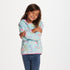 kids-floral-plush-hoodie-aqua Sophia's Style-2