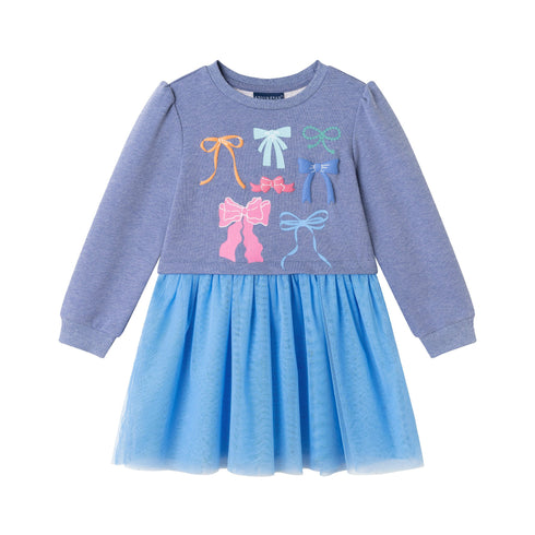 kids-heather-sweatshirt-dress-bow-collage Sophia's StyleDress-1