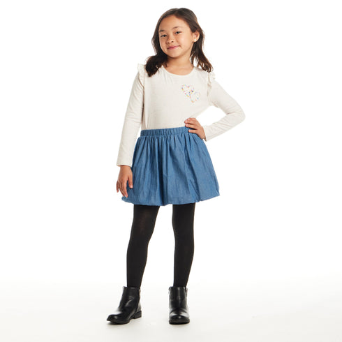 kids-graphic-tee-bubble-skirt-set-best-friends Sophia's Style-2
