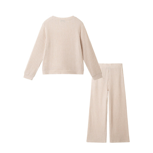 big-kids-hacci-rib-lounge-set-oatmeal Sophia's Style-5