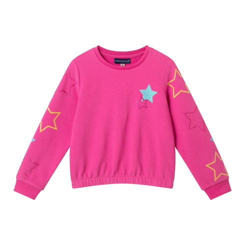 kids-sweatshirt-dress-set-pink-star Sophia's Style-7