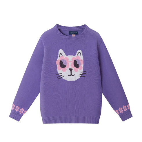 kids-sweater-legging-set-purple-kitty-sunglasses Sophia's Style-8