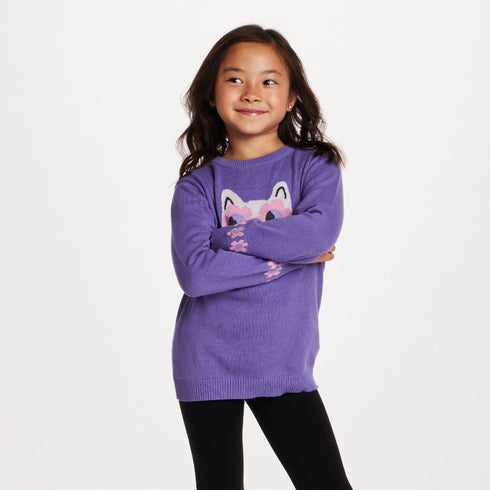 kids-sweater-legging-set-purple-kitty-sunglasses Sophia's Style-13