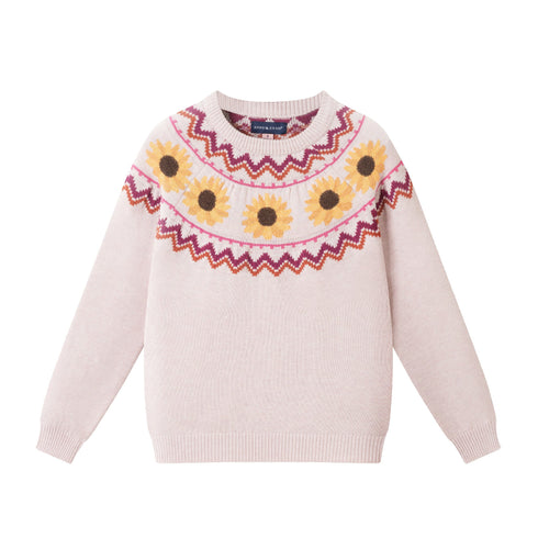 kids-sweater-flare-legging-set-sunflowers Sophia's Style-5