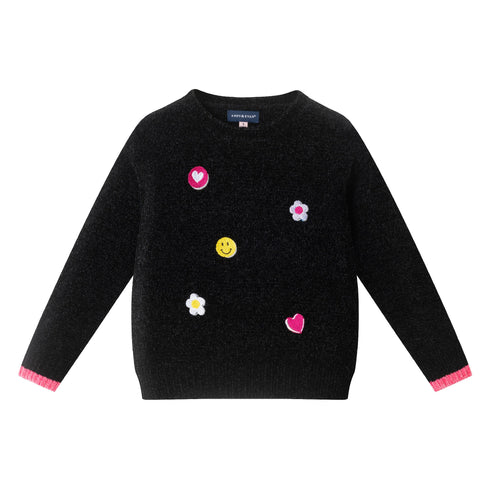 kids-chenille-sweater-legging-set-smiles-flowers Sophia's Style-5