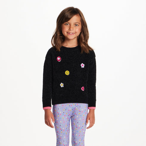 kids-chenille-sweater-legging-set-smiles-flowers Sophia's Style-3