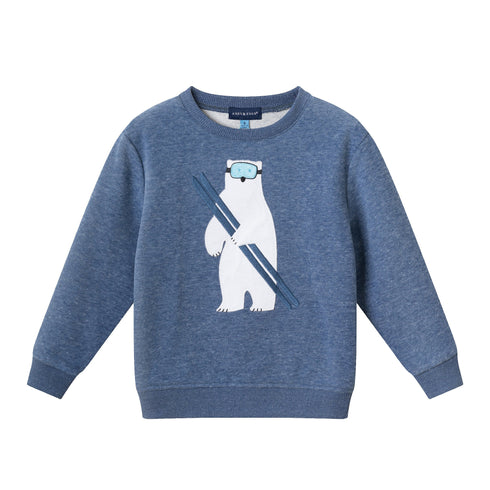 kids-applique-sweatshirt-navy-polar-bear Sophia's StyleSweatshirt-1