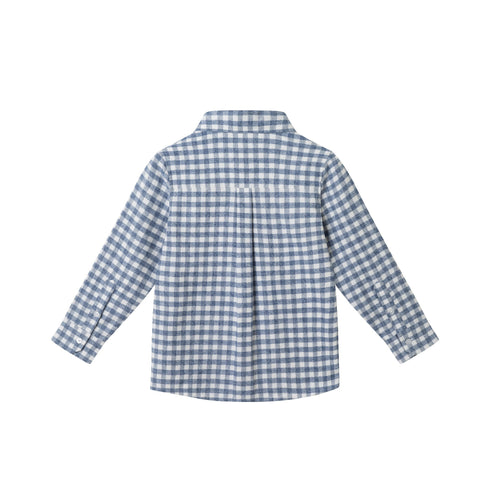 kids-buttondown-knit-denim-jogger-set-grey-gingham Sophia's Style-6