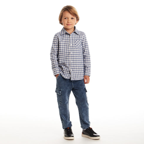 kids-buttondown-knit-denim-jogger-set-grey-gingham Sophia's Style-8