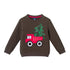 kids-applique-sweater-holiday-truck Sophia's StyleSweater Set-1
