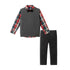 kids-3-piece-sweater-vest-set-with-bowtie-red-plaid Sophia's StyleSweaters Vest Set-1