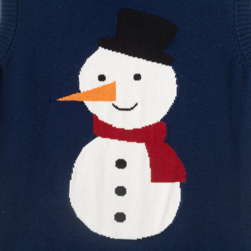 kids-sweater-vest-set-navy-snowman Sophia's Style-7