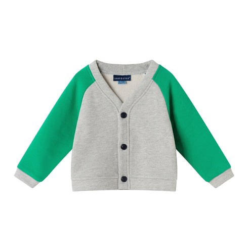 infant-buttondown-twill-pant-set-grey-cardigan Sophia's Style-6