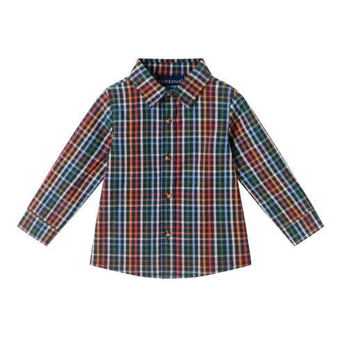 infant-buttondown-twill-pant-set-grey-cardigan Sophia's Style-5