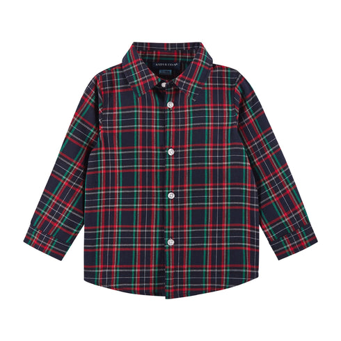 infant-vest-set-navy-plaid Sophia's Style-3