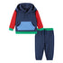 infant-hooded-lounge-set-navy-waffle Sophia's StyleSweatshirt Set-1