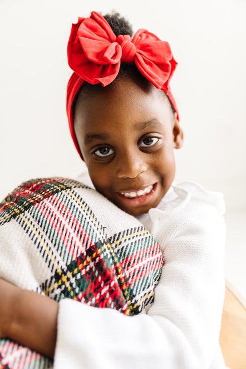 fab-bow-lous®-cherry Baby Bling Bows clips headbands - Sophia's Style-