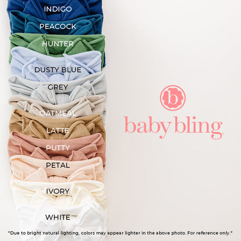 fab-bow-lous®-peacock Baby Bling Bows clips headbands - Sophia's Style-