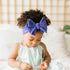 fab-bow-lous®-purple Baby Bling Bows clips headbands - Sophia's Style-
