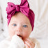 fab-bow-lous®-raspberry Baby Bling Bows clips headbands - Sophia's Style-