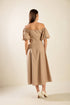 protecting-my-peace-taupe-woven-midi-dress Flying Tomato-Sophia's Style-2