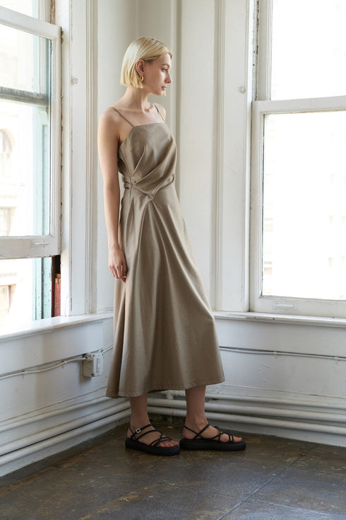 happily-yours-woven-midi-dress Flying Tomato-Sophia's Style-3