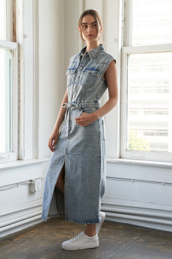 wildflower-whimsy-denim-midi-dress Flying Tomato-Sophia's StyleDRESSES-1